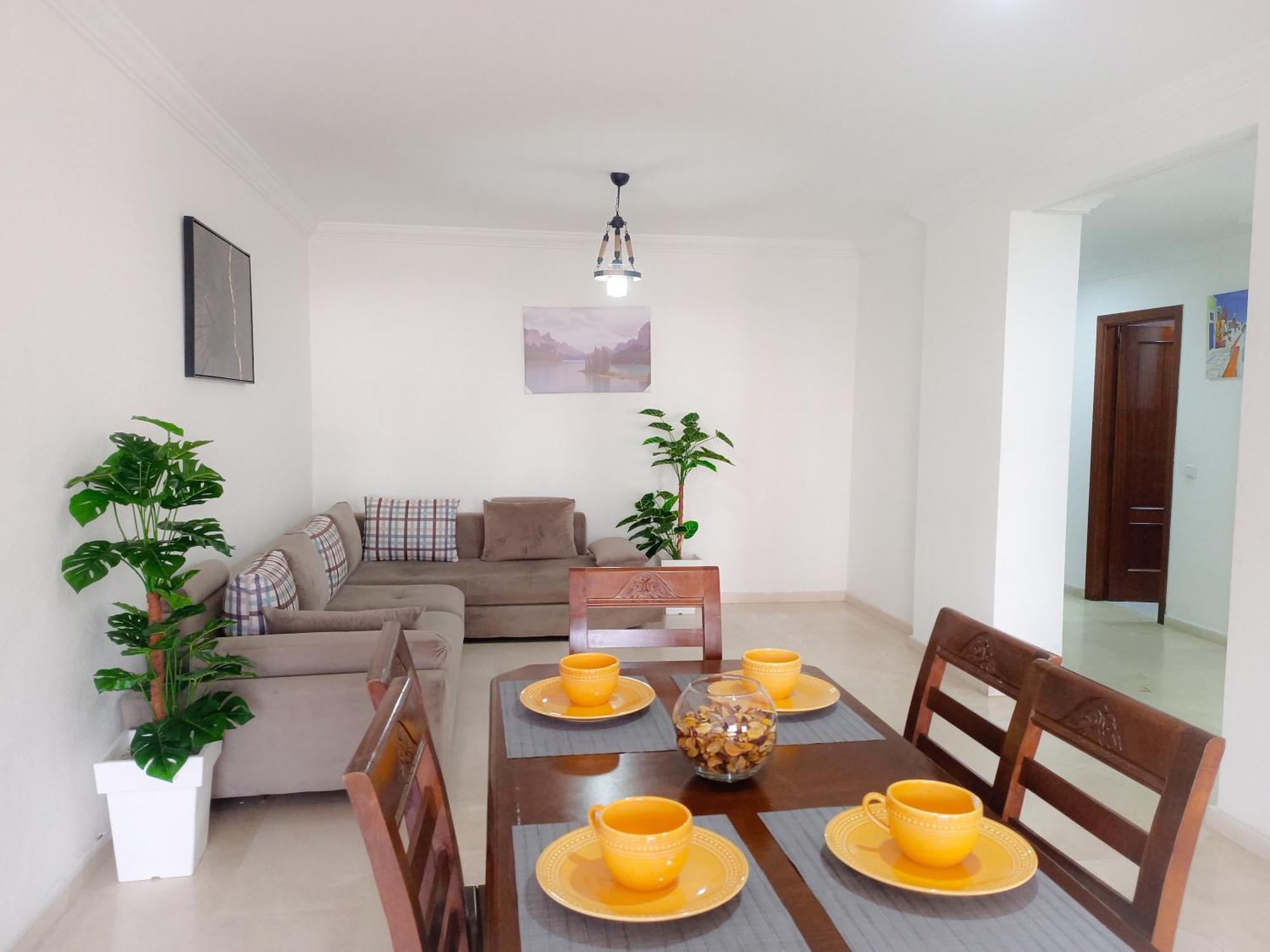 טנג'יר Appartement A Malabata En Face Centre Commercial Megarama & La Gare De Tgv M2 מראה חיצוני תמונה